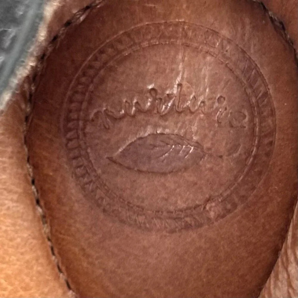 2/$30 Nurture Haddie 9 Pebble Leather Wingtip Boots Retro Western Boho 2000 - Picture 4 of 11